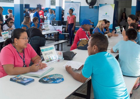 Serviços de saúde e emissão de documentos são ofertados em ação neste domingo