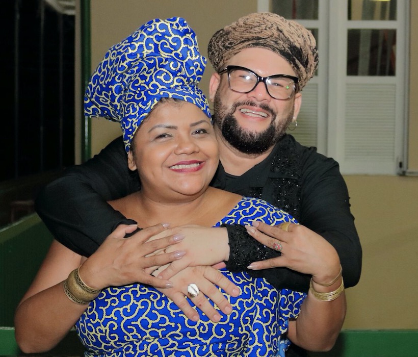 James Rios e Márcia Siqueira apresentam Cantos Negreiros no Balaio de Oxum