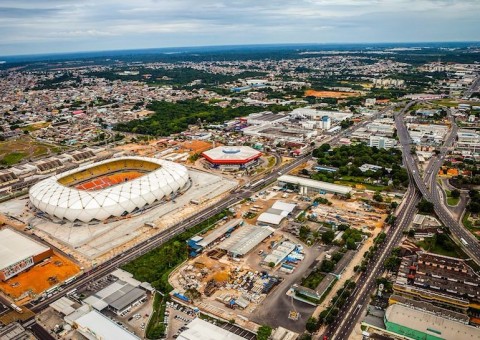 Eventos simultâneos podem ocasionar mudanças no trânsito em torno da Arena da Amazônia