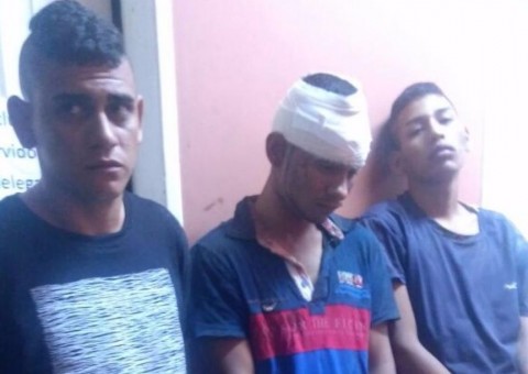 Grupo é preso por roubo após tiroteio e perseguição policial em Manaus