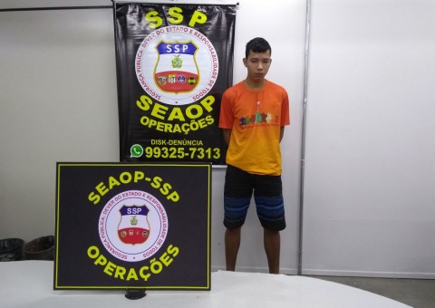 Procurado por assaltos a postos de combustíveis é preso após denúncias em Manaus