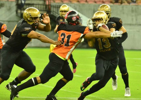 Adquira seu ingresso para a final do Amazonense de Futebol Americano em troca de um 1Kg de alimento 