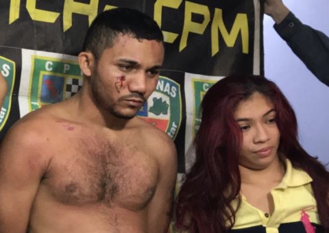 Casal preso por latrocínio de trabalhador estavam com 2 bebês em carro roubado