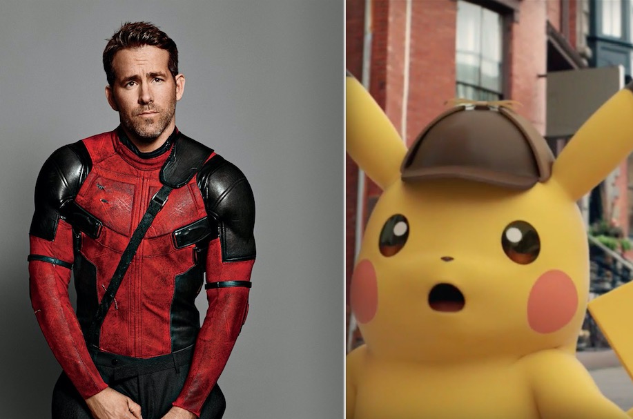 Pikachu terá live-action dublado por Ryan Reynolds