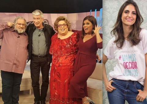 Substituta, Chris Flores é vista como ameaça nos bastidores do 'Fofocalizando'