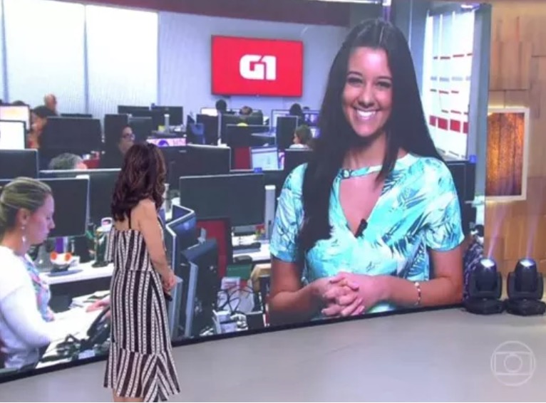 Sobrinha de William Bonner estreia no ‘Encontro’