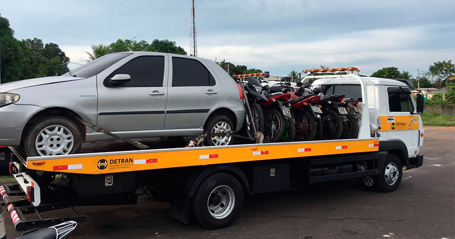 Veículos roubados ou furtados na capital são encontrados no interior do Amazonas
