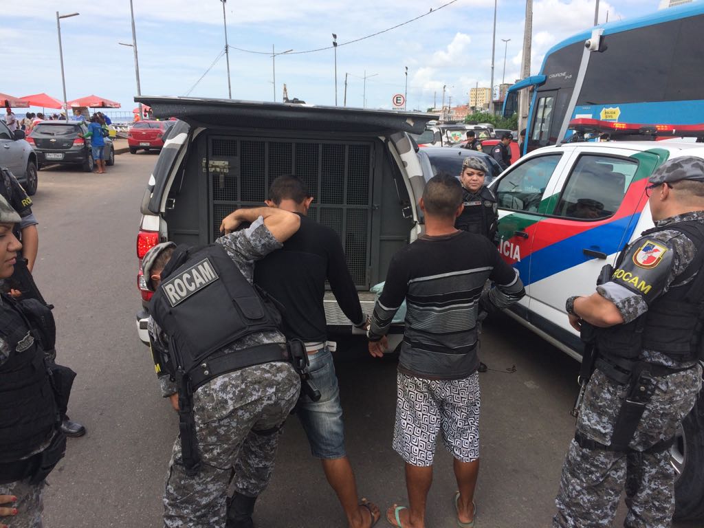 Polícia recaptura foragidos durante operação na Manaus Moderna