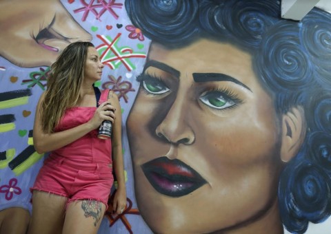 Exposição ‘Filhas da Rua’ destaca o ‘girl power’ na arte urbana de Manaus 