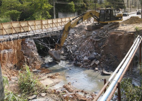 Nova ponte e alças viárias na avenida Professor Nilton Lins são entregues neste sábado