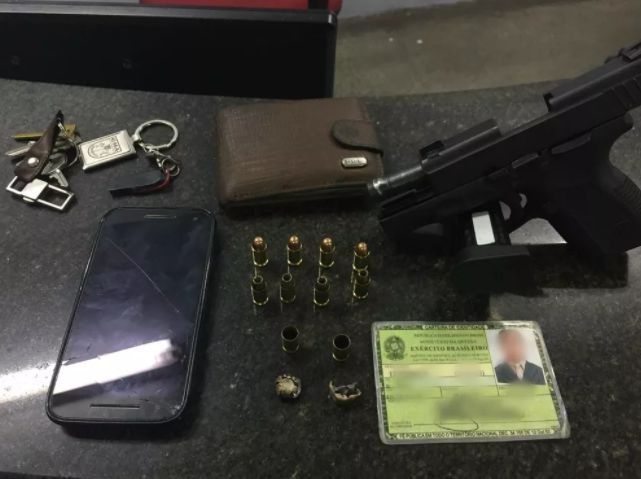 Militar é preso após efetuar disparos na rua e assustar moradores em Manaus