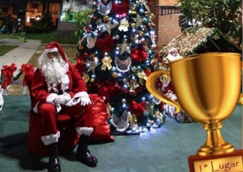 Parque Liberdade vence concurso de Árvore de Natal mais bonita
