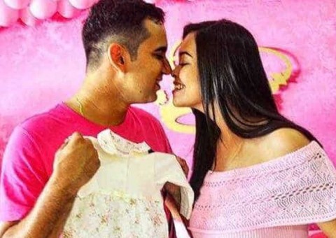 Suposto assassino de grávida foi ao velório e chorou ao lado do corpo