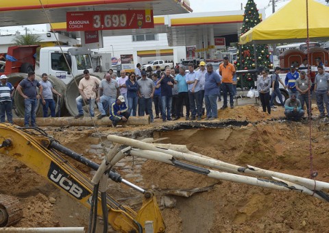 Prefeitura irá recuperar drenagem na rua Pará até o Parque dos Bilhares