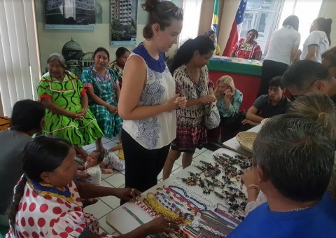 Indígenas venezuelanos recebem Plano de Educação pela Seduc 