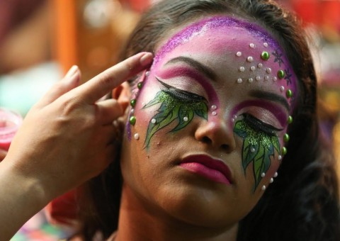 Maquiagem cênica é um dos destaques do espetáculo ‘Ceci e a estrela’ 