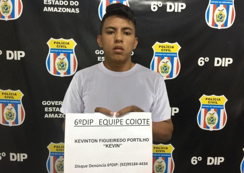 Jovem é preso em flagrante estocando drogas dentro de depósito em Manaus