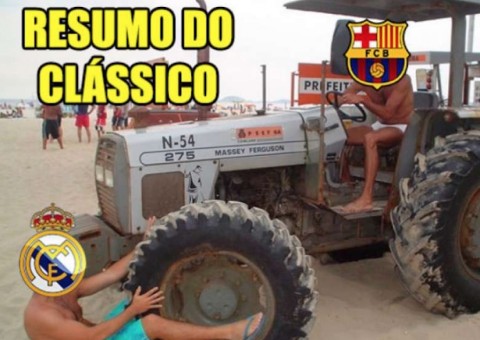 Internet vai à loucura com memes do massacre do Barcelona sobre o Real Madrid