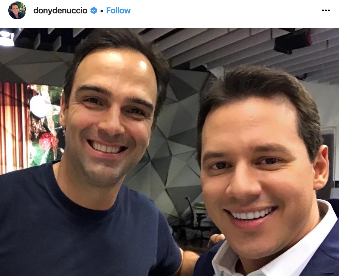 Dony De Nuccio desabafa sobre substituir Tadeu Schmidt na noite de Natal