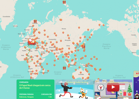   Google revela momento que Papai Noel vai passar por Manaus