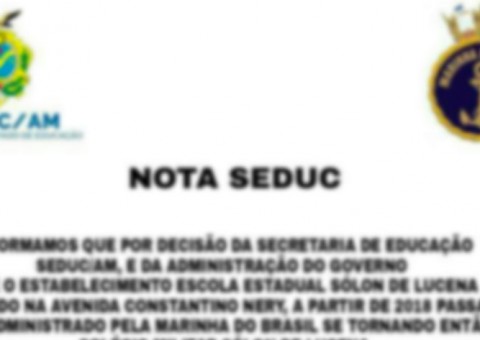 Marinha revela verdade sobre administrar Solon de Lucena em 2018