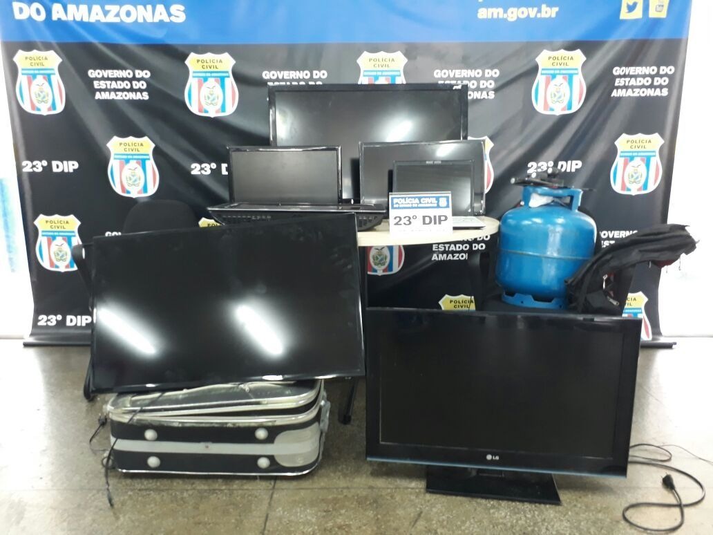 'Diabo Loiro' é preso suspeito de furtar faculdade e residências em Manaus