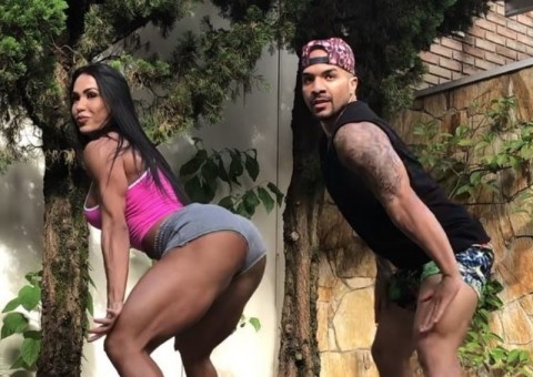 Gracyanne Barbosa rebola muito ao som de ‘Vai Malandra’