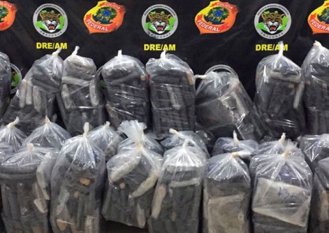 Polícia apreende 500kg de 'super droga' avaliada em R$ 2 milhões