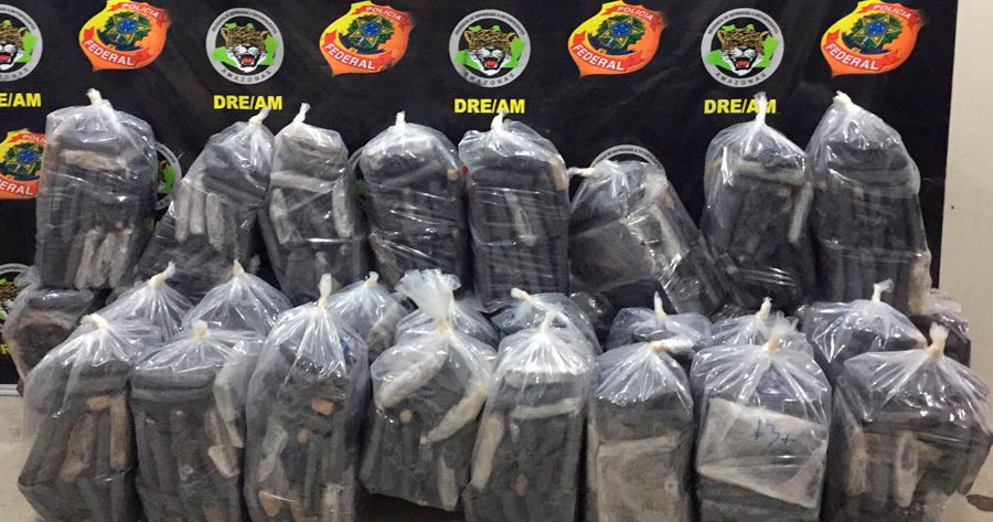 Polícia apreende 500kg de 'super droga' avaliada em R$ 2 milhões