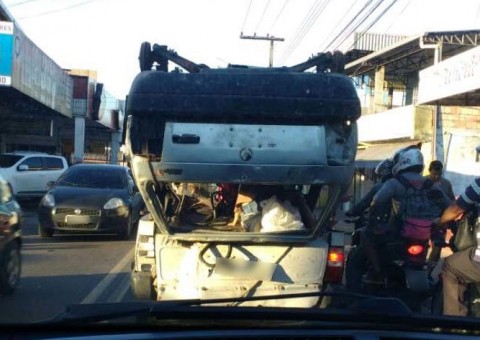 Motorista flagra 'marmota' inédita em trânsito de Manaus e choca todos