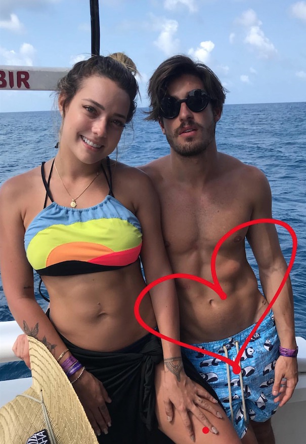  Carol Dantas curte Fernando de Noronha com novo namorado e Davi Lucca