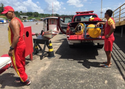Voltando do réveillon, homem cai de barco e desaparece em rio do Amazonas