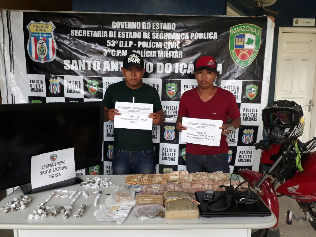 No Amazonas, homem vai a delegacia soltar irmão e acaba preso junto com ele 