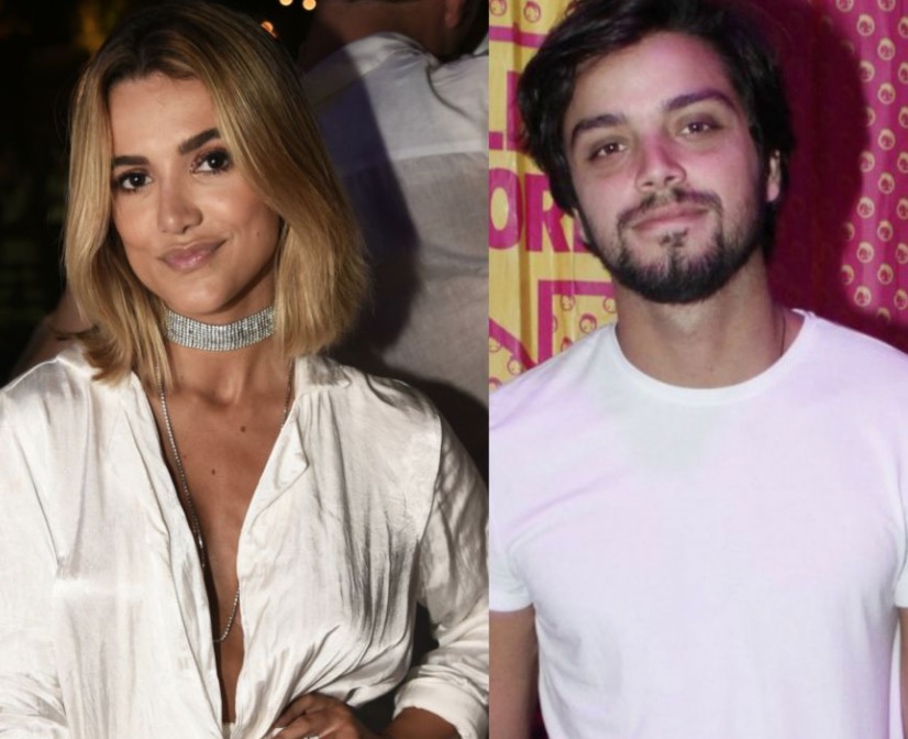 Manu Gavassi e Rodrigo Simas trocam beijos em Noronha