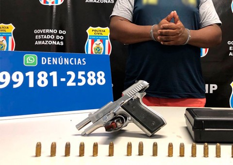 Pastor evangélico é preso com arma em igreja de Manaus após delação 