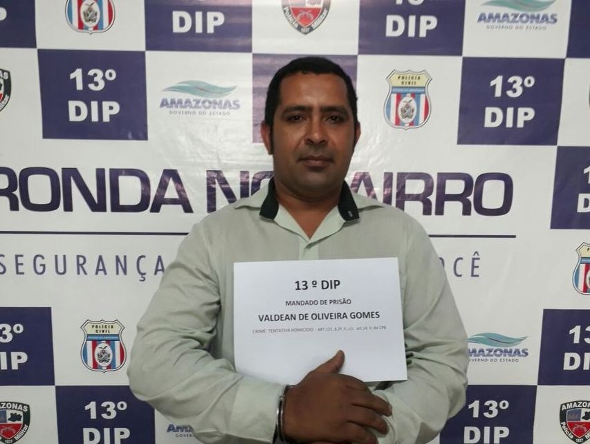 Procurado por tentativa de homicídio no Pará em 2001 é preso em Manaus