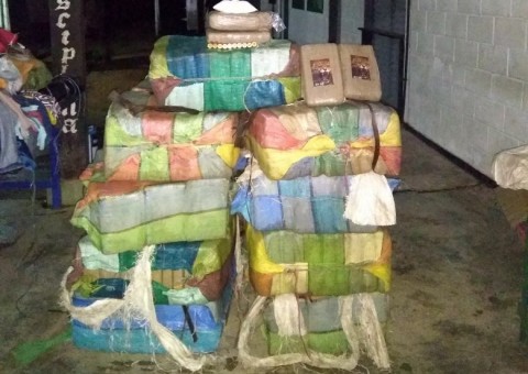 750kg de maconha 'skunk' são apreendidos em operação do Exército no Amazonas