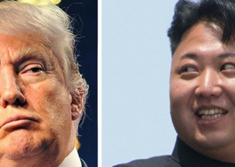  Trump rebate discurso de Kim sobre potência nuclear 'Meu botão é maior e mais poderoso'