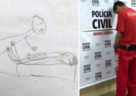 Pais descobrem abuso sexual sofrido pela filha de 5 anos através de seus desenhos