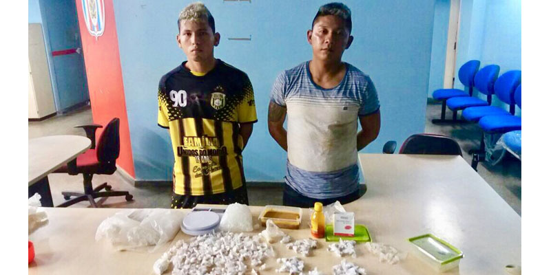 Em Manaus, após ser preso com drogas homem entrega parceiro de tráfico