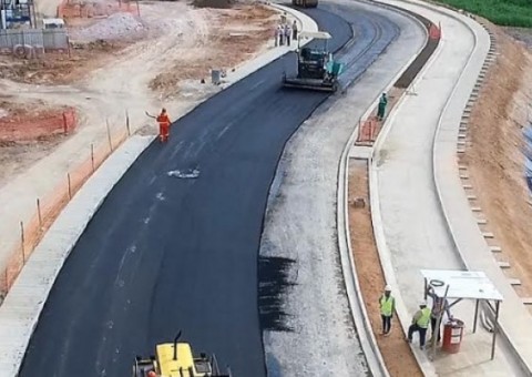 Nova avenida de Manaus é inspecionada e pode ser entregue a população em maio  