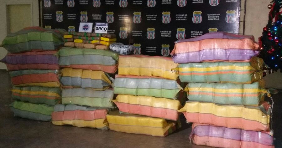 Em Manaus, polícia apreende uma tonelada de 'superdroga' avaliada em mais de R$ 7 milhões
