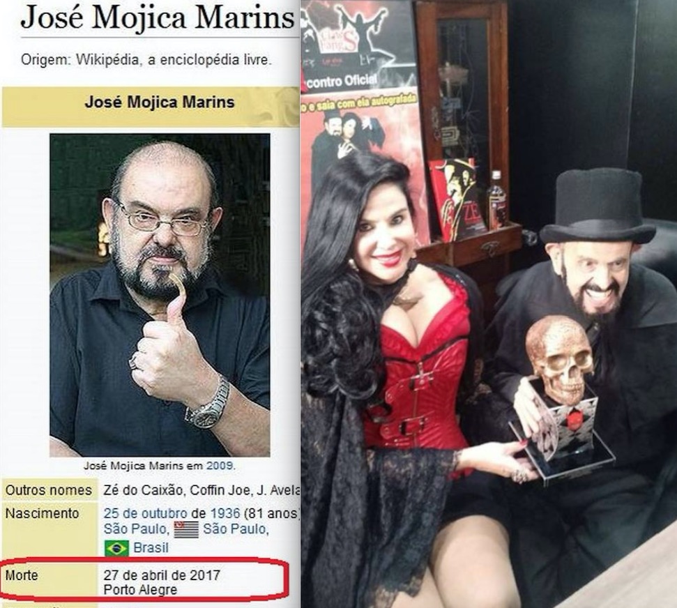  Zé do Caixão faz desabafo após boatos de morte