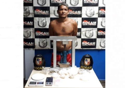 Polícia prende 'Chico Grosso' e desmonta laboratório de drogas em Manaus