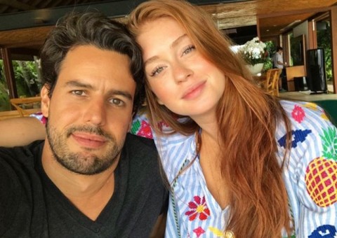 Marina Ruy Barbosa se declara para Xande em aniversário de 2 anos