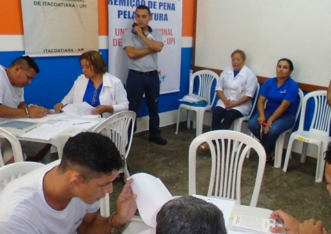 Internos do presídio de Itacoatiara receberam mais de 30 mil atendimentos