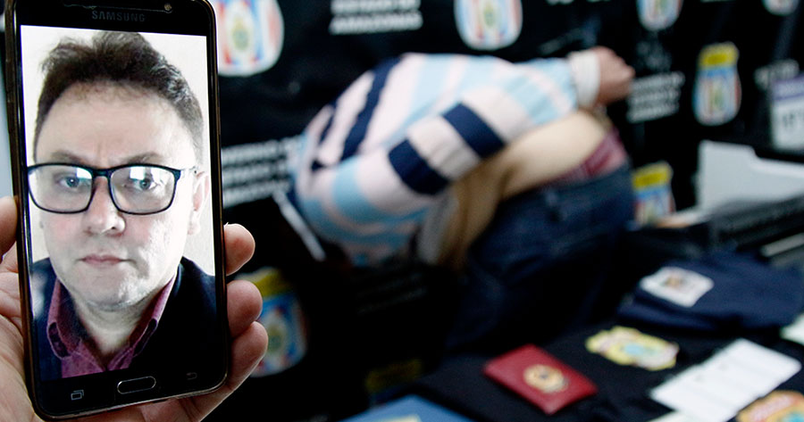 Foragido do Compaj se passava por investigador da PC e delegado da PF, diz polícia