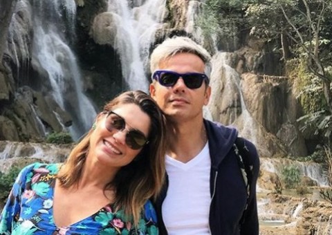 Flavia Alessandra e Otaviano Costa se casam durante viagem a Tailândia