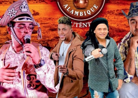 Mão pra Riba e Jardel Santos agitam Pé de Serra do Alambique nesta sexta