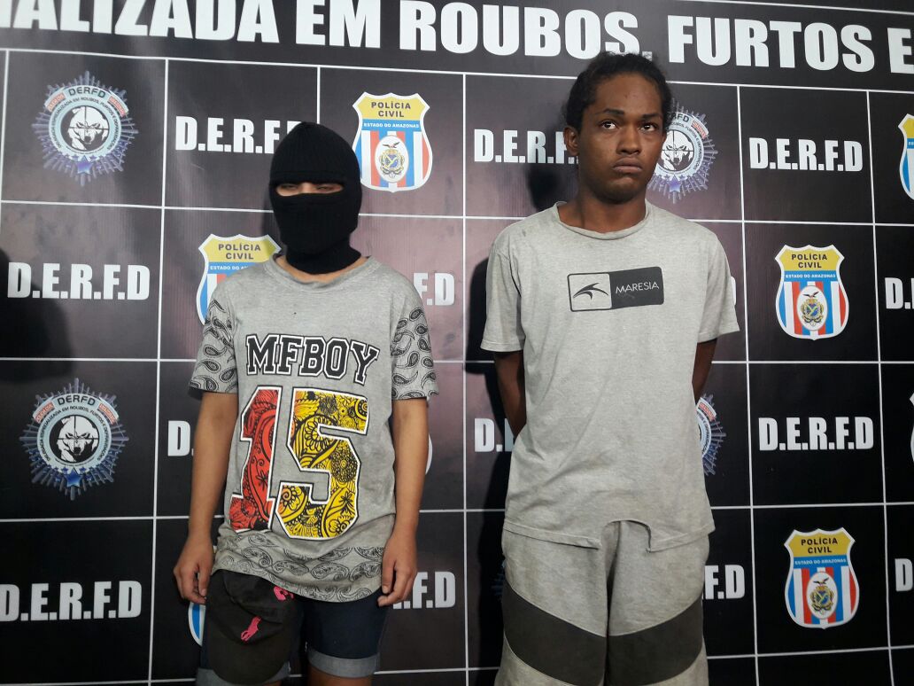 Dupla que esmagou cabeça de idosa durante assalto é presa em Manaus
